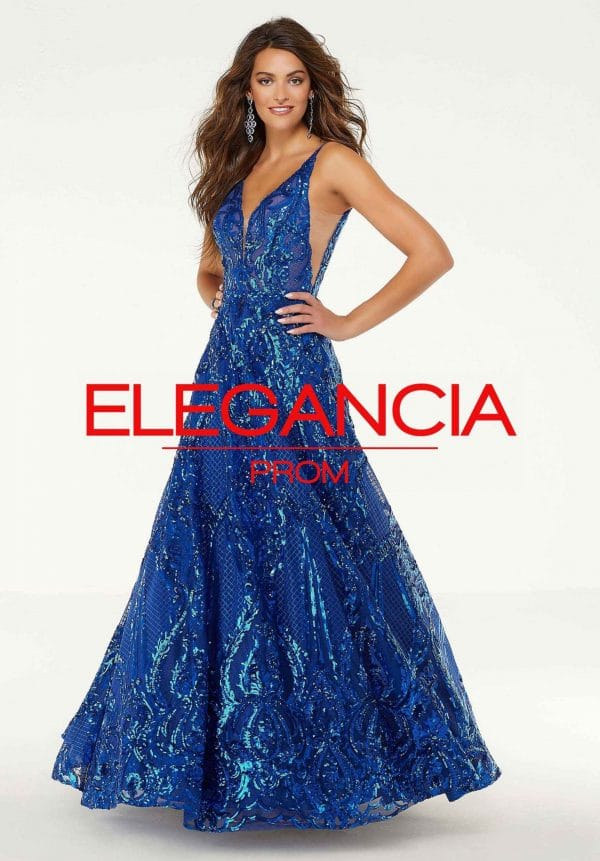 sequin prom dresses