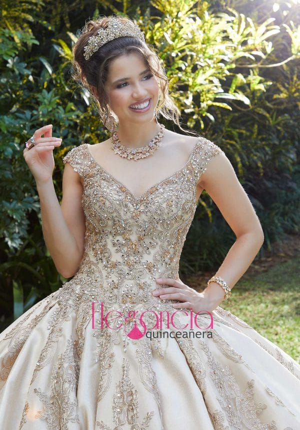 gold quinceanera dresses Dallas TX