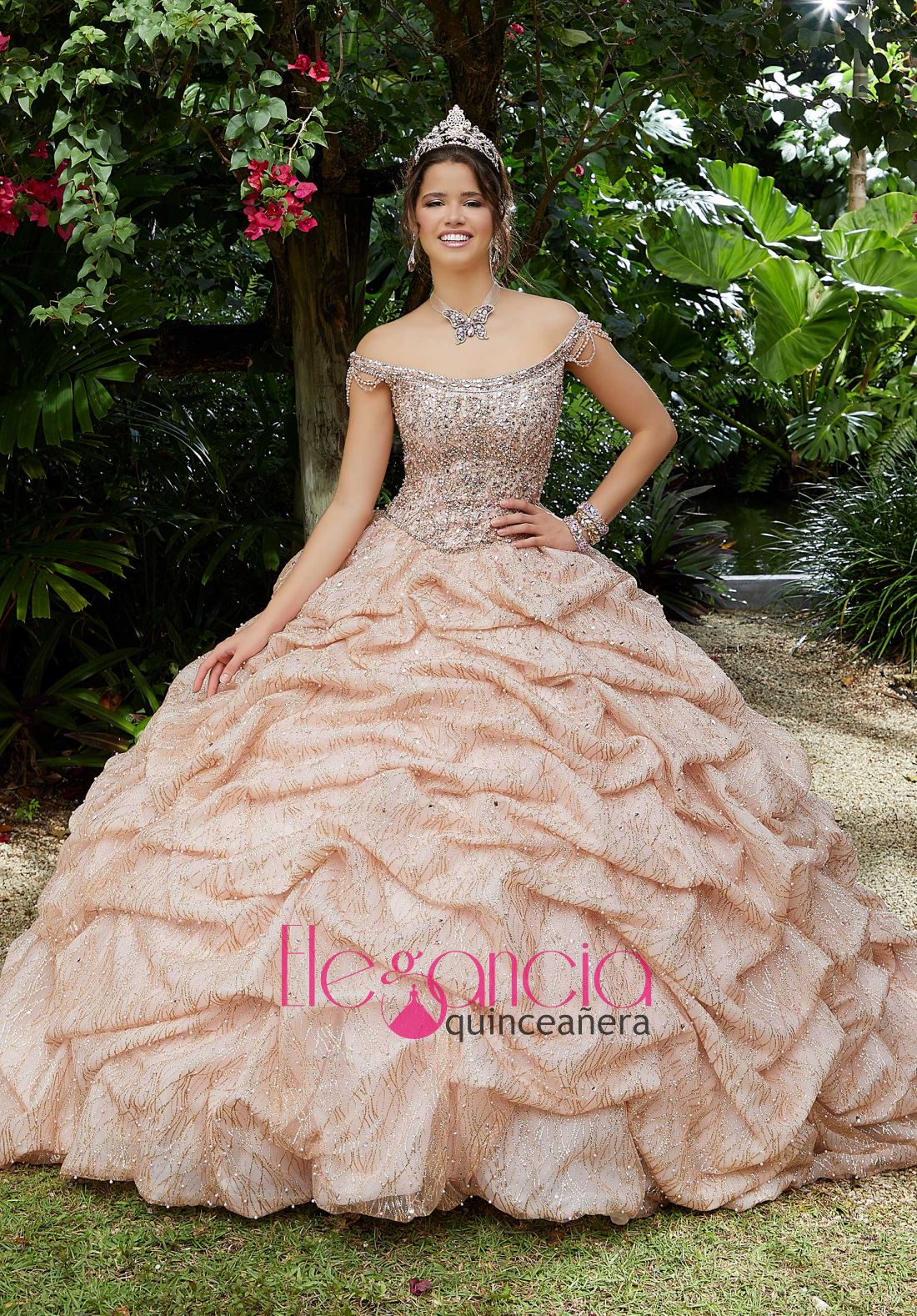 Quinceanera Gown 89296 Elegancia Formal Wear