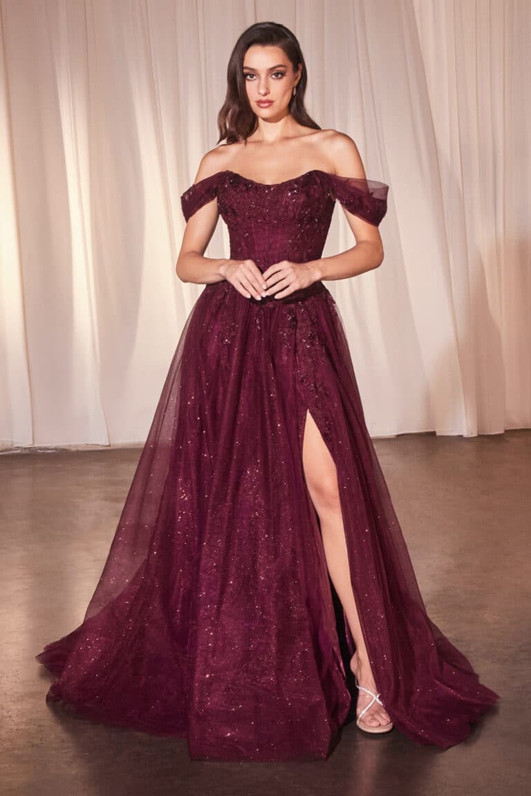 strapless open back dress Sexy V Neck Leg Slit Champagne Mermaid Prom Dress Crystal Beaded main image 1
