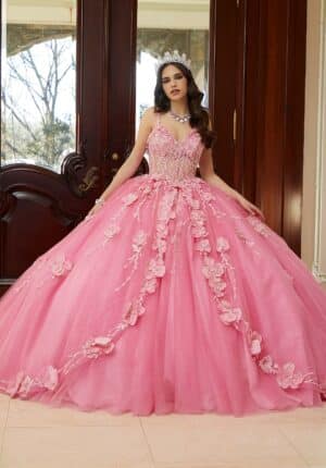 bubble gum pink quince dress